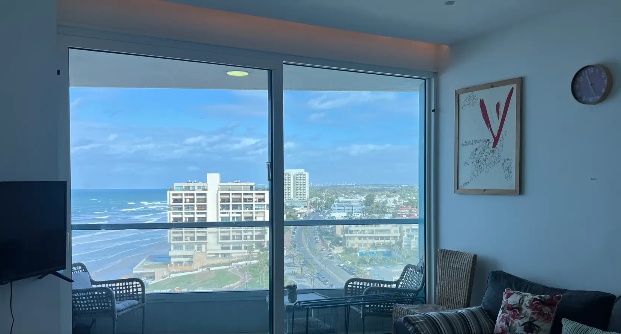 2-room apartment in Orchid Ocean, Herzeliya Pituach, with panoramic sea views